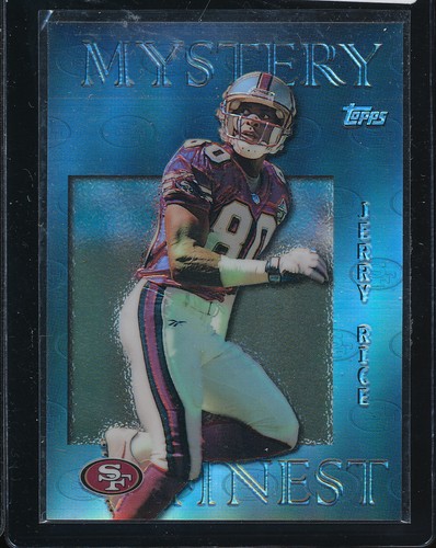 Jerry Rice [Silver Refractor] #M5 1997 Topps Mystery Finest card