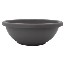 Shallow Planter with Drainage - Contemporary Garden Bowl Planter for Flowers,...