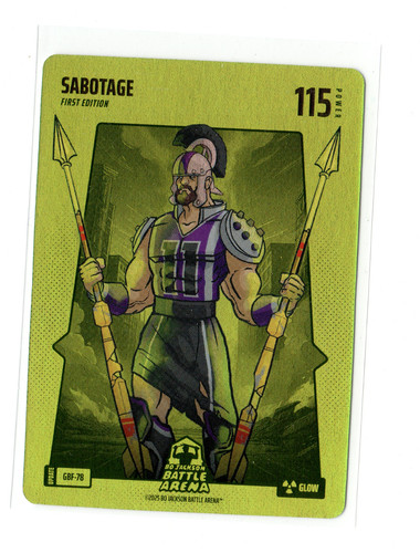 2025 Bo Jackson Battle Arena Alpha Update Sabotage GREEN GLOW Domantas Sabonis