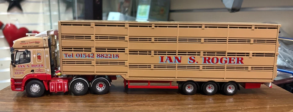 Corgi Ian S. Roger Foden Alpha Livestock Transporter 1:50 Scale Unboxed A160 - Image 2 of 4