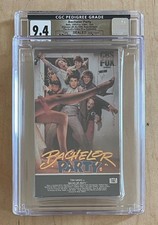 Factory Sealed Betamax CBS Fox BACHELOR PARTY 1984 CGC Pedigree Graded 9.4 A