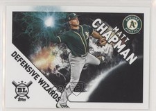 2020 Topps Big League Defensive Wizards Matt Chapman #DW-3 04n9