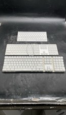 Apple A1016 A1243  A1314 Wired and Wireless Keyboard Mixed Unit Lot of 3
