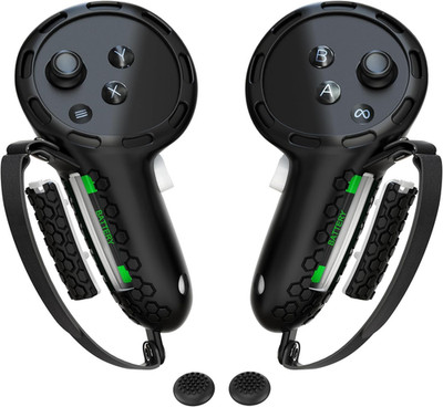 Controller Grips Compatible with Meta Quest 3S Oculus Quest 3 Controllers Straps