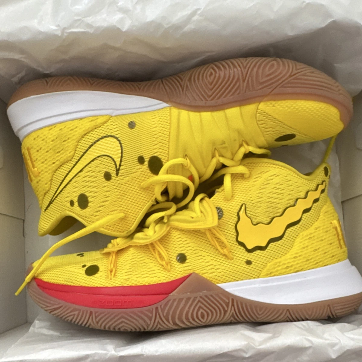 Preços baixos em Nike SpongeBob SquarePants x Kyrie 5 SpongeBob | eBay