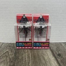 (2) Raid Japan 2.7g EGU-DAMA Jig Type Kiwami Black Brown Finesse Bass Fishing