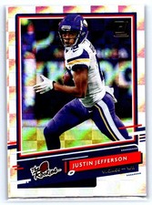 2020 Donruss #TR-JJ Justin Jefferson The Rookies Minnesota Vikings RC Rooki bx5d