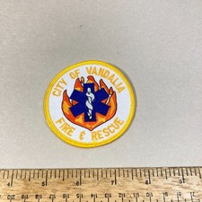 Ohio Vandalia City Fire & Rescue Patch