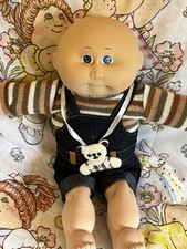 Vintage Cabbage Patch kids boy doll  bald l 1 IC 1  freckled 