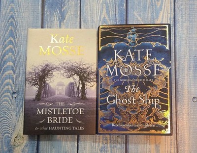 2 x Kate Mosse Hardback Books - The Ghost Ship, The Mistletoe Bride
