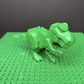 Lego Vintage Tyrannosaurus T-Rex Green Dinosaur Figure 5987, 1349, 5975