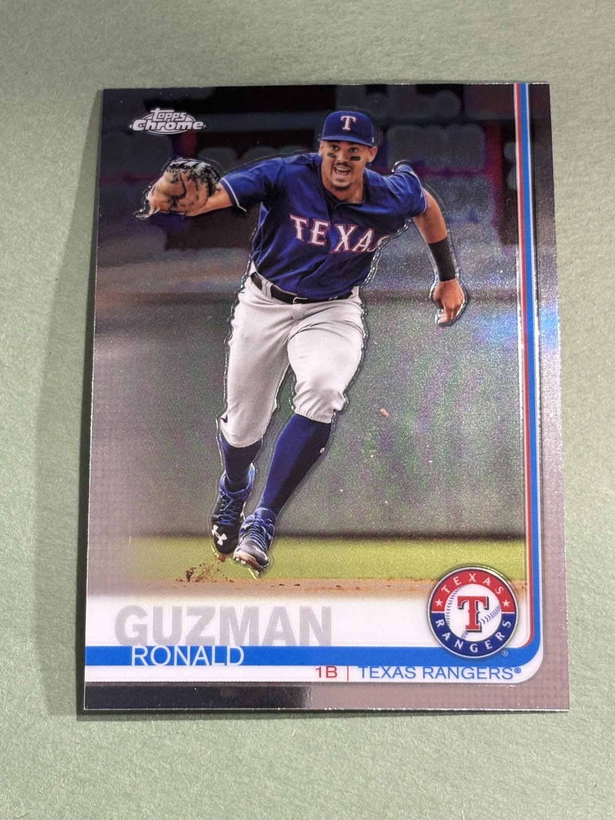 Ronald Guzman 2019 Topps Chrome Texas Rangers #40 *5211*