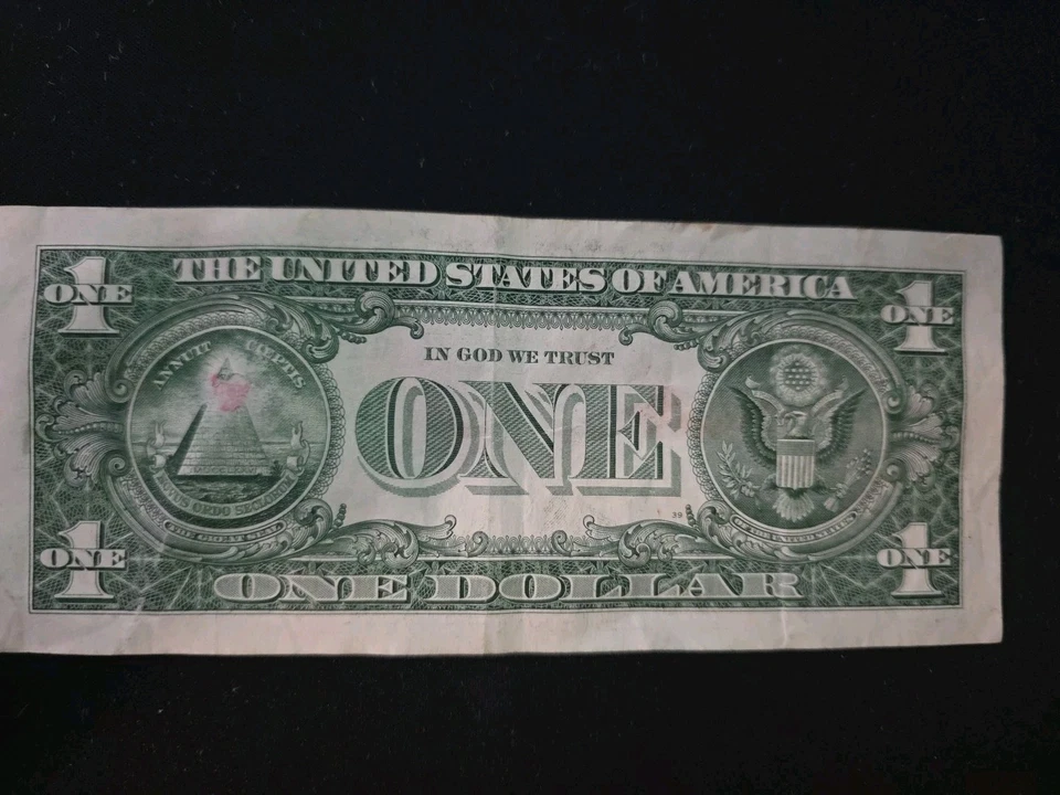 2007 $1.00 STAR   FEDERAL RESERVE NOTE #G16085595* - Image 2 of 4