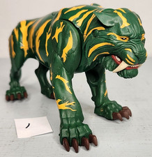 2001 He-Man Masters of the Universe MOTU Mattel GREEN AND YELLOW BATTLE CAT 1