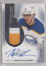 2021-22 Upper Deck The Cup Rookie 70/249 Arttu Ruotsalainen #136 Patch Auto rp9