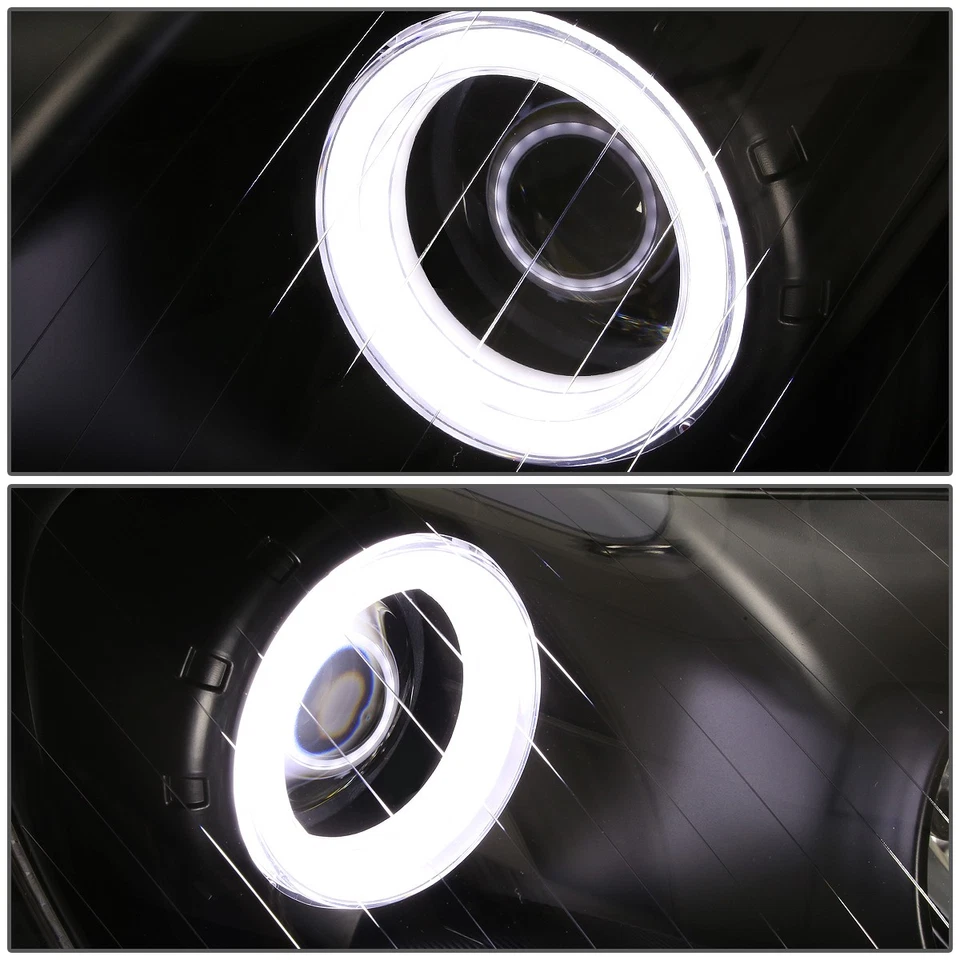 PARA 00-06 MERCEDES-BENZ CLASE S LED DRL HALO PROYECTOR FARO + JUEGO DE HERRAMIENTAS NEGRO Foto 4 de 4