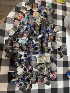 Washi Tape Huge Lot. Astrology Crystals Space