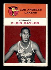 1961 Fleer #3 Elgin Baylor RC EX X3335730