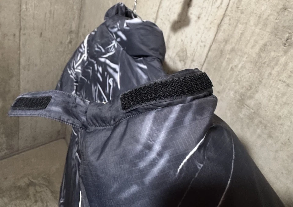 Chaqueta SUPREME THE NORTH FACE Trompe Loeil Estampada Nuptse Negra Talla XL Rara Foto 4 de 4