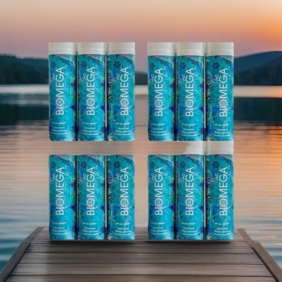 12 PK AQUAGE BIOMEGA UP ALL NIGHT 8 OZ VOLUME FOAM VOLUMIZING MOUSSE ROOT SPRAY