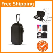 Portable EVA Hard Shell Case with Dual Zipper Carabiner - Ultimate Protection