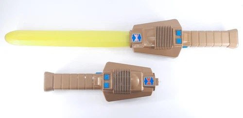 Vintage 1989 Mattel He-man Electronic Power Sword - MotU - 2 swords - READ!