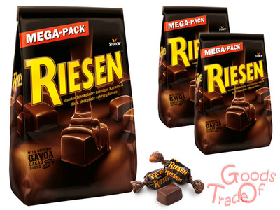 STORCK - RIESEN / 900g - MEGA-PACK / Schokokaramell GAVOA Schokolade / NEU&OVP