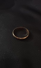 Solid 14k Yellow Gold Ring 