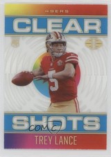 2021 Panini Illusions Clear Shots Light Blue 194/299 Trey Lance #CS-18 7ns