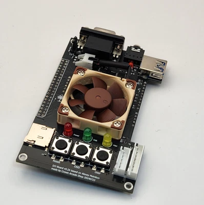 MiSTer FPGA IO Board 9.2A 24bit RGB I2S Noctua Fan for DE10-Nano - Photo 1/4