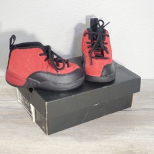 Nike Air Jordan 12 Retro TD 'Reverse Flu Game' Shoes 850000-602 Toddler Size 5C