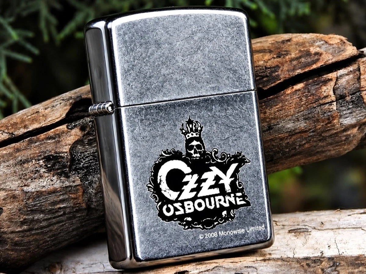Ozzy Osbourne Zippo Lighter - Black Sabbath - Prince of Darkness