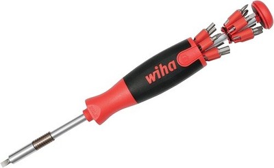 Wiha 77790 14 Piece Ultra Driver 26-In-1 Bit Holder Set