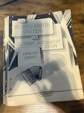 Lot Of 10 Vintage Howell-Aretta System Lessons  Editions Accordion Sheet Music