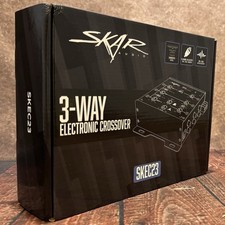 SKAR Audio SKEC23 3 Way 6 Channel Electronic Crossover