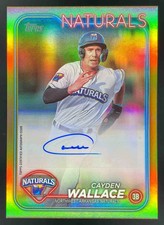 2024 Topps Pro Debut Autographs Gold #PD-24 Cayden Wallace Auto /50