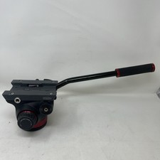 Manfrotto 502AH Pro Video Head Flat Base Fluid Head w/ Pan Bar No Plate