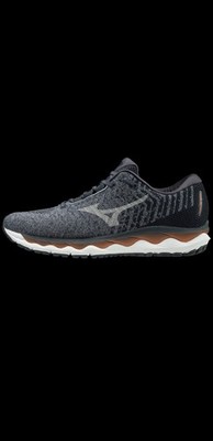 Mizuno Men's Wave Sky Waveknit 3 Running Shoe Flinstone/Vapor Blue - 411106.9ZVB