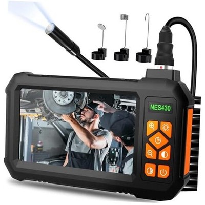 49.2 Feet Inspection Endoscope Camera with Light, 1080P HD Borescope 49FT