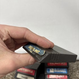 Intellivision Video Game Cartridges Lot Of 10 Games With Overlays Tested