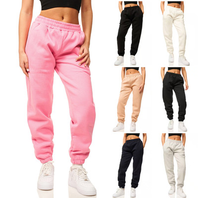 Damen Jogginghose Sweatpants Straight Fit Trainingshose Freizeit NEU