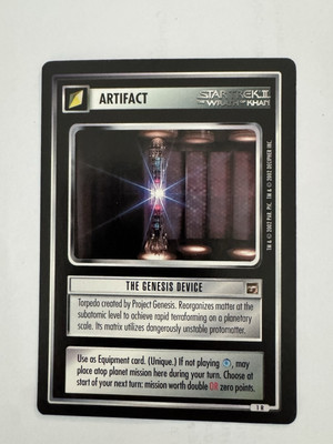 Star Trek CCG - The Motion Pictures - The Genesis Device - 1R