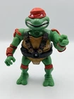 Rare & VTG 1995 6.5" TMNT Mini Mutant Raphael Samurai Sewer Lair Playset No Shel