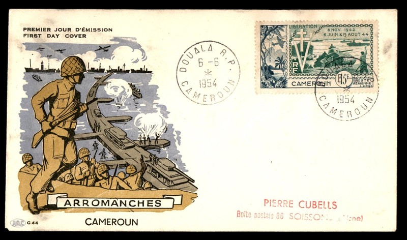 Mayfairstamps Cameroon FDC 1954 liberation First Day Cover cca_10665