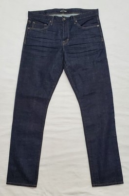 TOM FORD DPS001 SLIM FIT CLR :HB775 5 POCKET SELVEDGE DENIM JEANS MEN SIZE 36X34