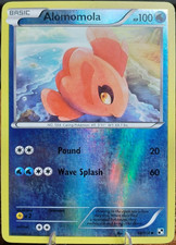 Alomomola 038/114 Reverse Holo - Pokemon Black & White Heavily Played