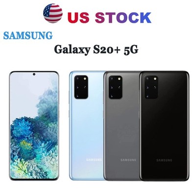 Sealed NEW Samsung Galaxy S20+ Plus 5G G986U 128GB - Fully Unlocked - Smartphone