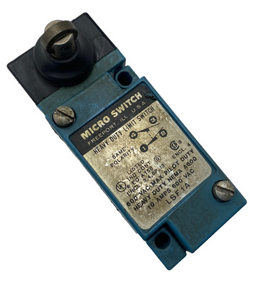 MICRO SWITCH LSF1A HEAVY DUTY LIMIT SWITCH LSF10 PILOT DUTY 600VAC 10AMPS