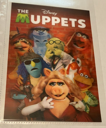 THE MUPPETS Disney Movie Club DMC Exclusive RARE Lenticular Card
