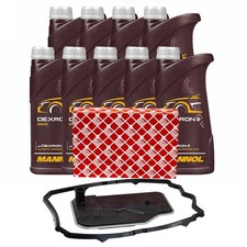 Set Getriebeöl MANNOL Automatik 9 Liter + Getriebeölfilter für Mercedes G-Klasse Set Getriebeöl MANNOL Automatik 9 Liter + Getriebeölfilter für Mercedes G-Klasse